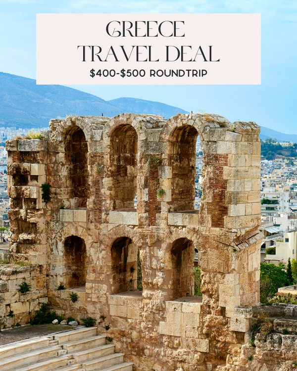 GREECE TRAVEL DEAL