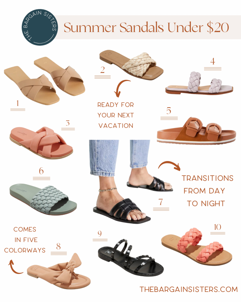 10 Summer Sandals under $20