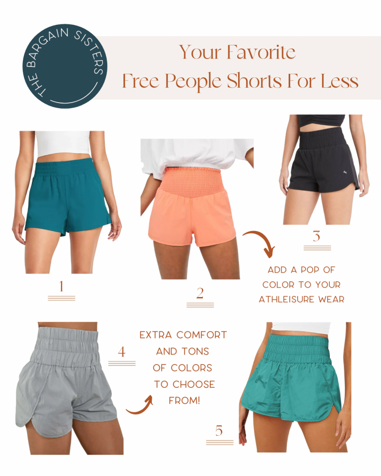 Free People The Way Home Shorts Look-a-Likes Blog Roundup Images from The Bargain Sisters