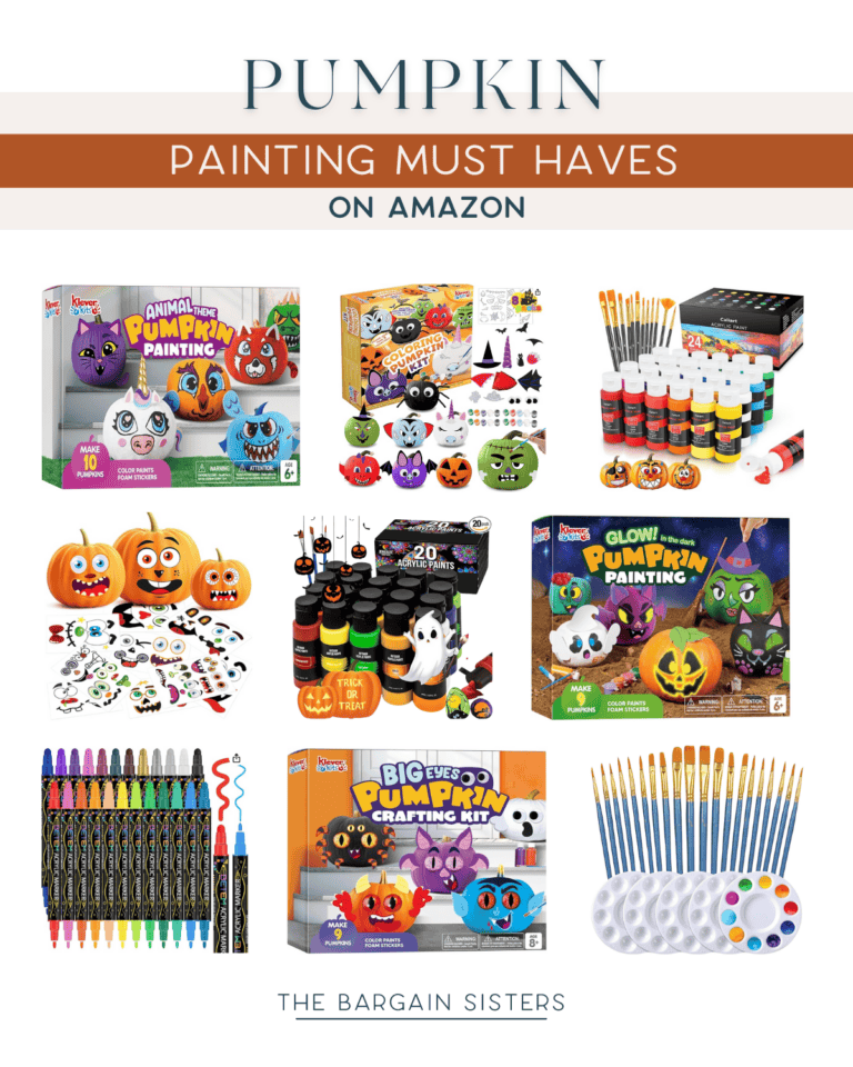 Pumpkin Painting Tools on Amazon for Perfect Fall Fun