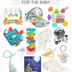 Discover our holiday gift guide for babies with delightful Christmas gift ideas that won't break the bank. Explore colorful toys, enchanting books, a plush blanket, a baby gym, musical toys, monitors, and adorable onesies. Don't miss bath toys, teethers, and the beloved board book "I Love You to the Moon and Back.